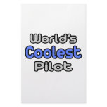 World's Coolest Pilot Stationery Paper