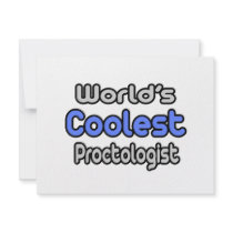 World's Coolest Proctologist invitations
