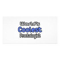 World's Coolest Proctologist photo cards by Proctologist_Shirts World's Coolest Proctologist photo cards