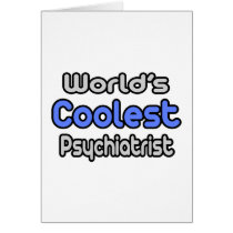 World's Coolest Psychiatrist cards