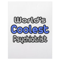 World's Coolest Psychiatrist Letterhead Design