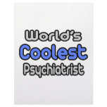 World's Coolest Psychiatrist Letterhead Design
