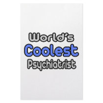 World's Coolest Psychiatrist stationery by Psychiatrist_Shirts World's Coolest Psychiatrist stationery