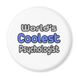 World's Coolest Psychologist Magnets