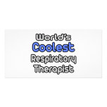 World's Coolest Respiratory Therapist Personalized Photo Card