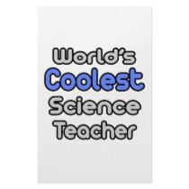 World's Coolest Science Teacher stationery