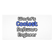 World's Coolest Software Engineer Photo Cards