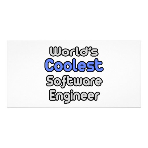 World's Coolest Software Engineer Photo Cards