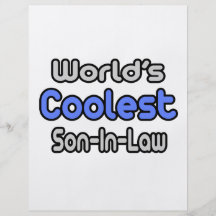 World's Coolest Son-In-Law Flyers