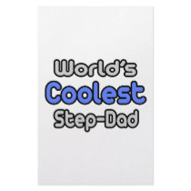 World's Coolest Step-Dad stationery by Step_Dad_Shirts World's Coolest Step-Dad stationery