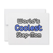World's Coolest Step-Mom invitations