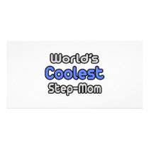 World's Coolest Step-Mom photo cards