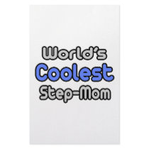 World's Coolest Step-Mom stationery by Step_Mom_Shirts World's Coolest Step-Mom stationery