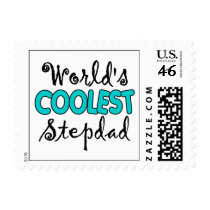 World's Coolest Stepdad Postage