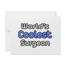 World's Coolest Surgeon invitations