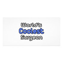 World's Coolest Surgeon photo cards by SurgeonShirts World's Coolest Surgeon photo cards