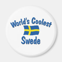 World's Coolest Swede Magnets