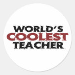 Worlds Coolest Teacher Sticker