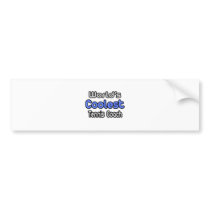World's Coolest Tennis Coach bumper stickers by tenniscoachshirts World's Coolest Tennis Coach bumper stickers
