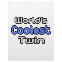 World's Coolest Twin letterhead by Shirts_For_Twins World's Coolest Twin letterhead