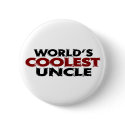 Worlds Coolest Uncle buttons