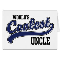 World's Coolest Uncle Greeting Cards