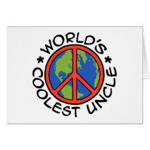 World's Coolest Uncle Greeting Card