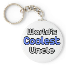 World's Coolest Uncle Keychain