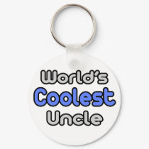 World's Coolest Uncle keychains