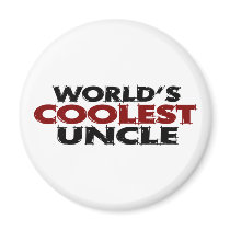 Worlds Coolest Uncle Magnets