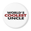 Worlds Coolest Uncle magnets