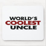 Worlds Coolest Uncle Mouse Mat
