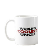 Worlds Coolest Uncle Coffee Mug