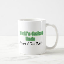 World's Coolest Uncle Mugs