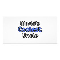 World's Coolest Uncle Personalized Photo Card