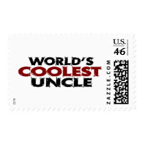 Worlds Coolest Uncle Stamp