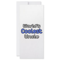 World's Coolest Uncle Rack Card