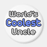 World's Coolest Uncle Refrigerator Magnets