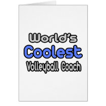 World's Coolest Volleyball Coach cards