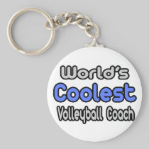 World's Coolest Volleyball Coach Keychains