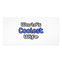 World's Coolest Wife Personalized Photo Card