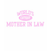 Worlds Cutest Mother In Law T-Shirt shirt