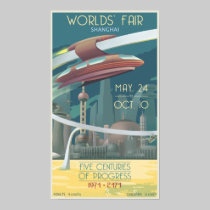 Worlds' Fair Shanghai posters by stevethomas Worlds' Fair Shanghai posters