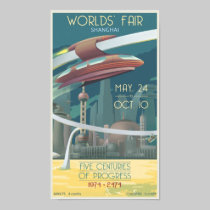 Worlds' Fair Shanghai posters by stevethomas Worlds' Fair Shanghai posters