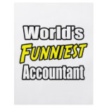 World's Funniest Accountant Full Color Flyer