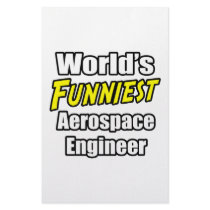 World's Funniest Aerospace Engineer Personalized Stationery