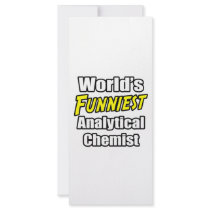 World's Funniest Analytical Chemist rack cards