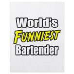 World's Funniest Bartender Flyers