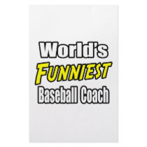 World's Funniest Baseball Coach stationery