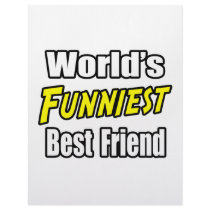 World's Funniest Best Friend Letterhead Design